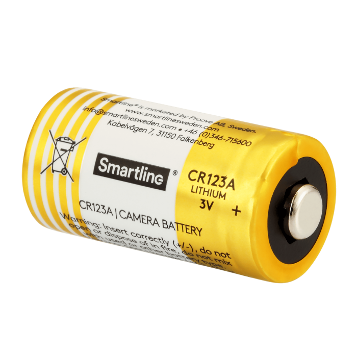 Bild 2, Smartline Smartline CR123A 3V Li-On Batteri
