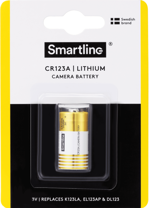 Bild 3, Smartline Smartline CR123A 3V Li-On Batteri
