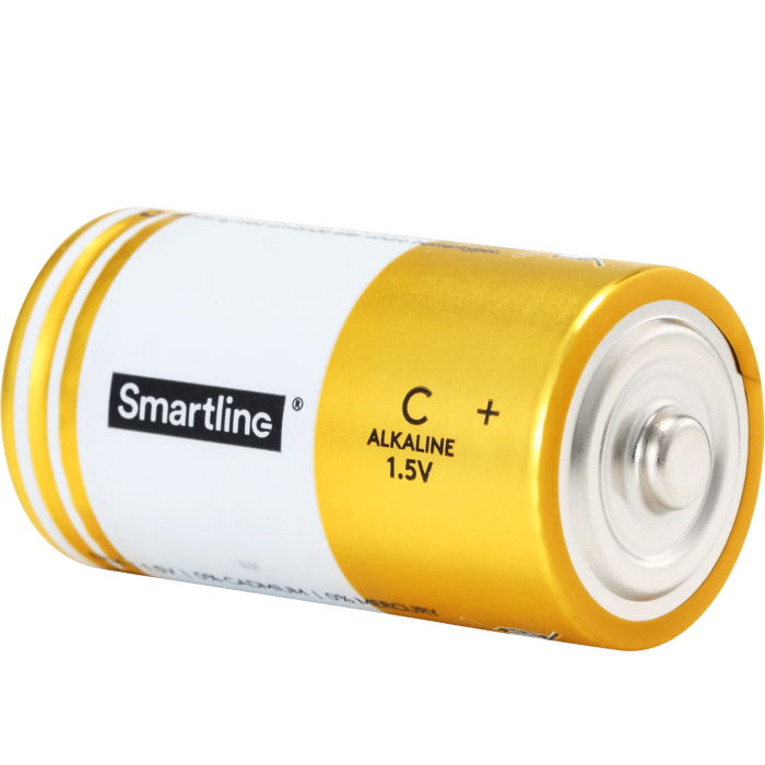 Bild 2, Smartline Smartline C LR14 1.5V Alkaliskt Batteri 2-pack