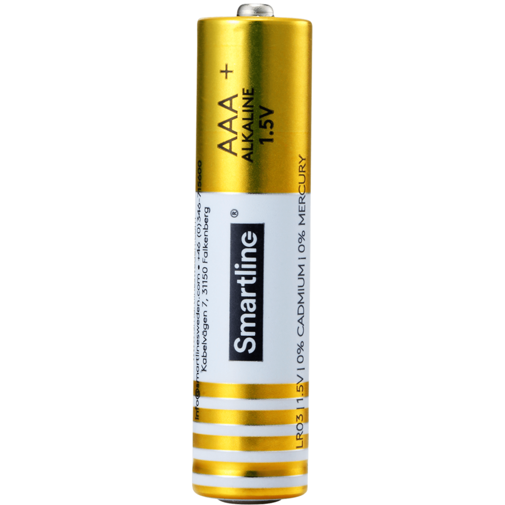 Smartline Smartline Alkaliskt Batteri AAA LR03 1.5V 4-pack