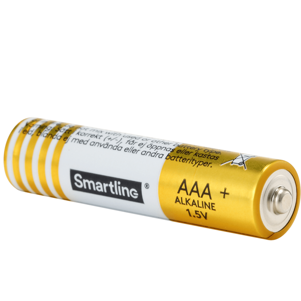 Smartline Smartline Alkaliskt Batteri AAA LR03 1.5V 4-pack