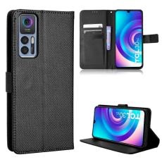 TCL 30+ (2022) Fodral V&auml;vd Textur Svart