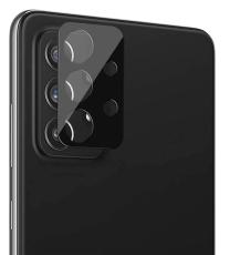  Samsung A52/A72 Linsskydd I H&auml;rdat Glas - Svart