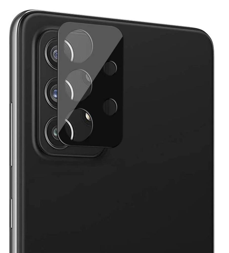  Samsung A52/A72 Linsskydd I Härdat Glas - Svart