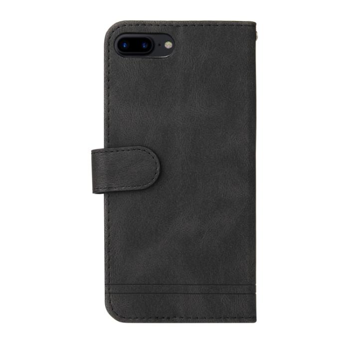 Bild 3,  iPhone 7/8/SE Fodral Skin Touch Svart