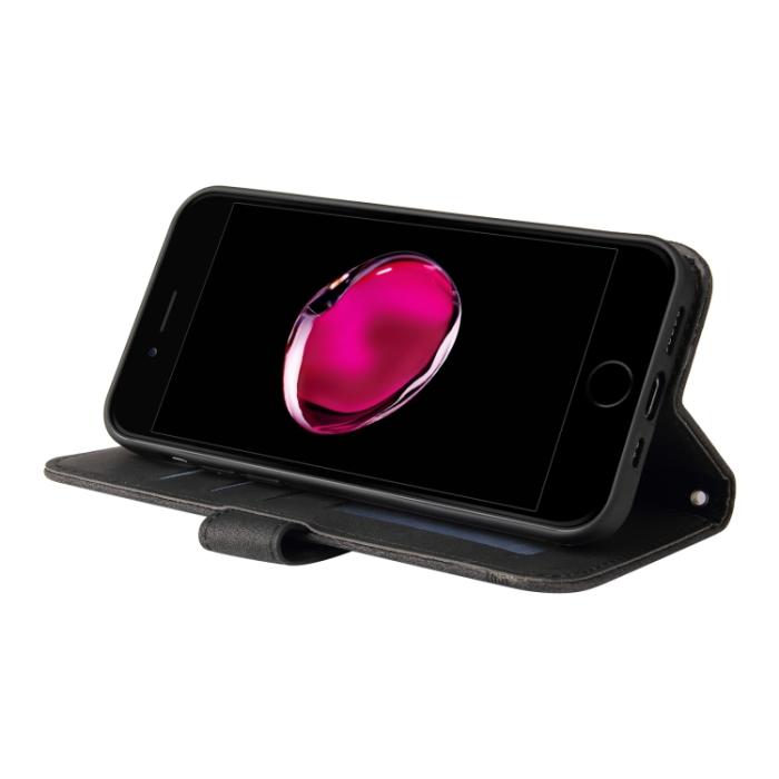 Bild 5,  iPhone 7/8/SE Fodral Skin Touch Svart