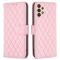  Samsung Galaxy A04s / A13 4G/5G Fodral Diamond Läder Ljus Rosa