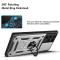  Samsung Galaxy S23 Ultra Skal Ring CamShield Silver