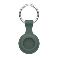  AirTag 2/1 H&aring;llare med nyckelring - Oliv-Gr&ouml;n