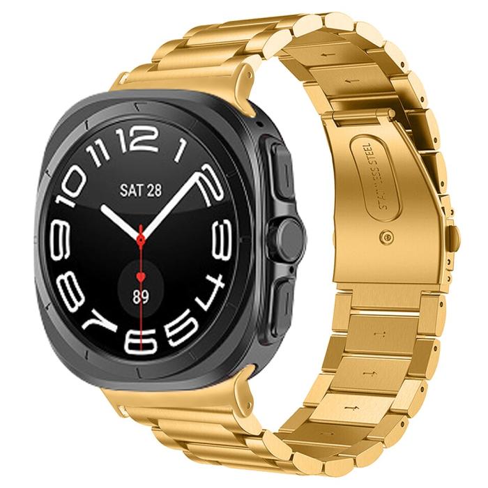 Bild 3,  Galaxy Watch Ultra (2025) / 47 mm Klockarmband Rostfritt Stål Guld