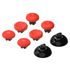 DATA FROG DATA FROG 8-PACK Thumb Grip F&ouml;r PS5/PS4/Xbox/Switch R&ouml;d