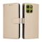  Motorola Moto G86 Power / G86 5G Fodral Läder Beige