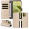  Motorola Moto G86 Power / G86 5G Fodral Läder Beige