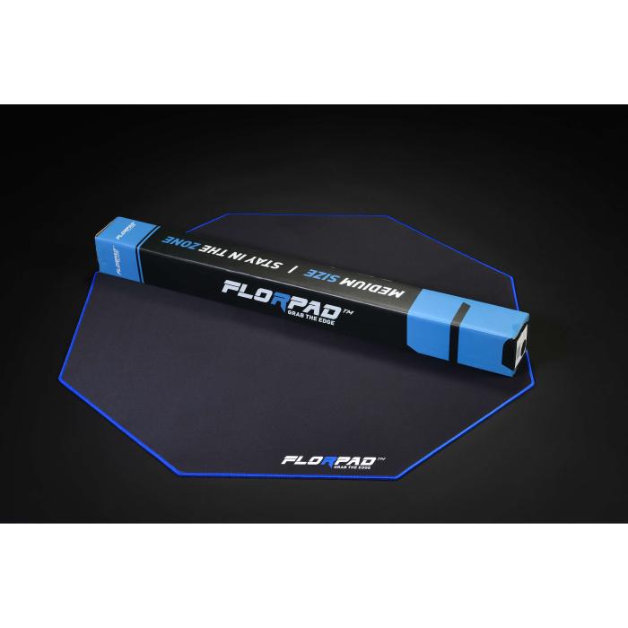 Bild 6, FLORPAD FLORPAD Blue Line Gamingmatta 100x100 cm
