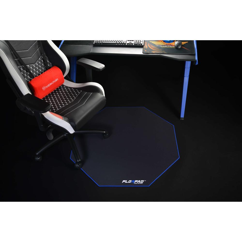 FLORPAD FLORPAD Blue Line Gamingmatta 100x100 cm