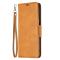  Samsung Galaxy A03s Fodral Läder Solid Shark Ljus Brun
