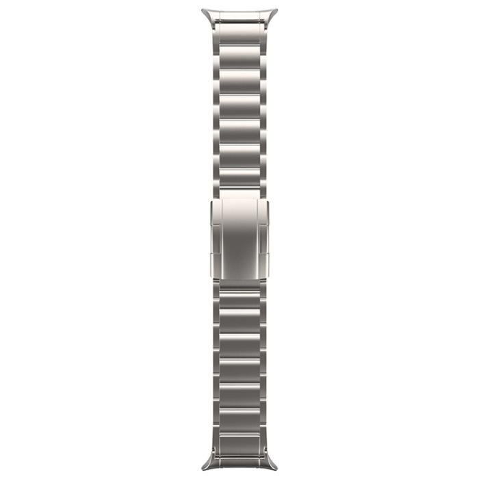 Bild 3,  Samsung Galaxy Watch 8 46/44/40 mm Armband Metall Titanium