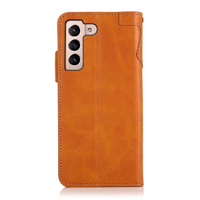 Bild 3, KHAZNEH KHAZNEH Samsung Galaxy S22 Fodral Läder Brun