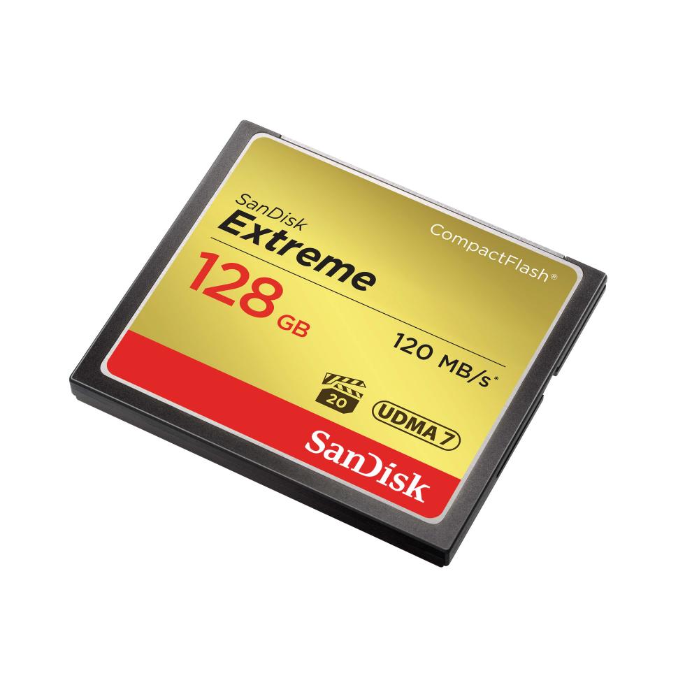 SanDisk SanDisk CF Extreme 128GB 120MB/s Minneskort