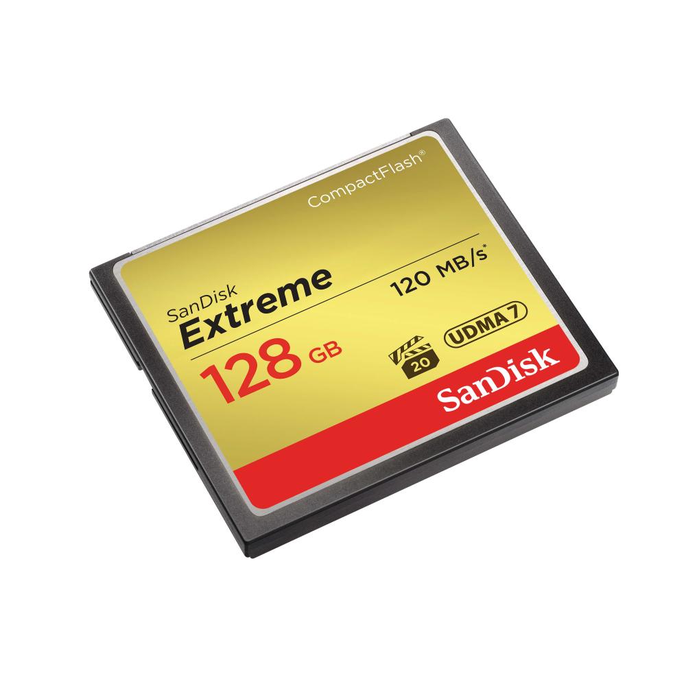 SanDisk SanDisk CF Extreme 128GB 120MB/s Minneskort