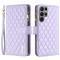 BINFEN BINFEN Galaxy S25 Ultra Fodral Diamond Multifunktionell Lila