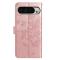  Google Pixel 10 Pro XL/ 9 Pro XL Fodral Fjäril Tryck Roséguld