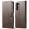 LC.IMEEKE LC.IMEEKE Samsung Galaxy S24 Plus Fodral Läder Brun