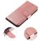  iPhone 14 Fodral Solid Läder Roséguld