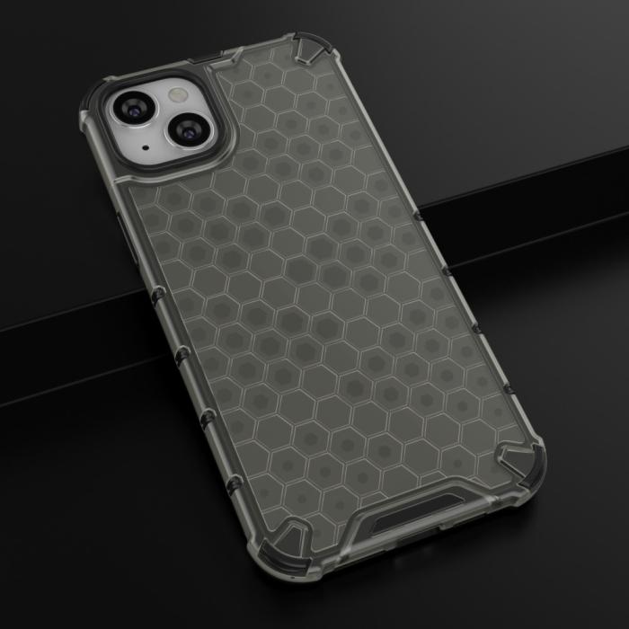 Bild 5,  iPhone 15 Plus Skal Honeycomb Shockproof Svart