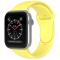 ColorPop Apple Watch 42/44/45/46/49 mm Silikon Armband (S/M) Gul