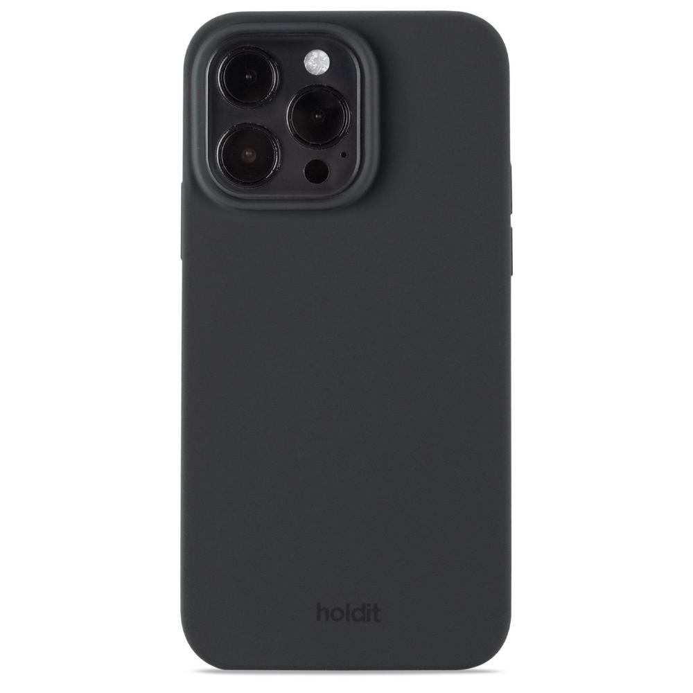 holdit holdit iPhone 15 Pro Max Mobilskal Silikon Svart
