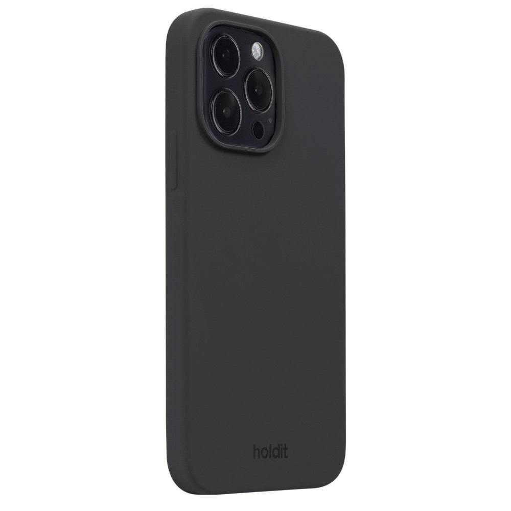 holdit holdit iPhone 15 Pro Max Mobilskal Silikon Svart