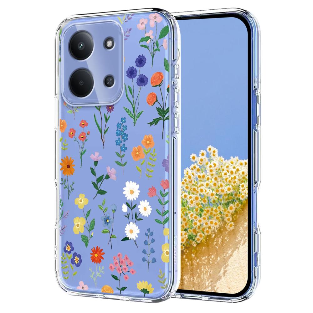  Xiaomi Redmi 15C Skal Med Tryck Blommor