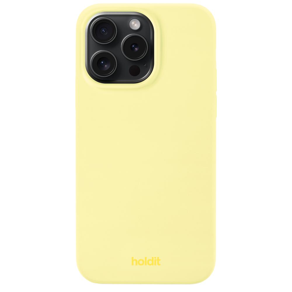 holdit holdit iPhone 15 Pro Max Mobilskal Silikon Lemonade