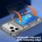  iPhone 17 Pro Max Skal Kickstand Med Kortfack Tonad Svart