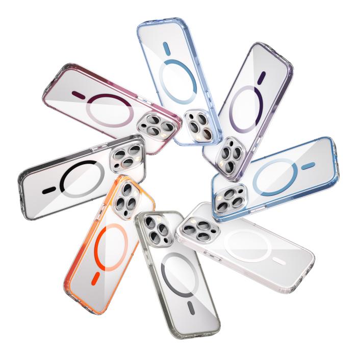Bild 4, ColorPop ColorPop iPhone 13 Pro Skal CH MagSafe Transparent/Vit