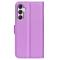  Samsung Galaxy A25 5G Fodral Litchi Läder Lila