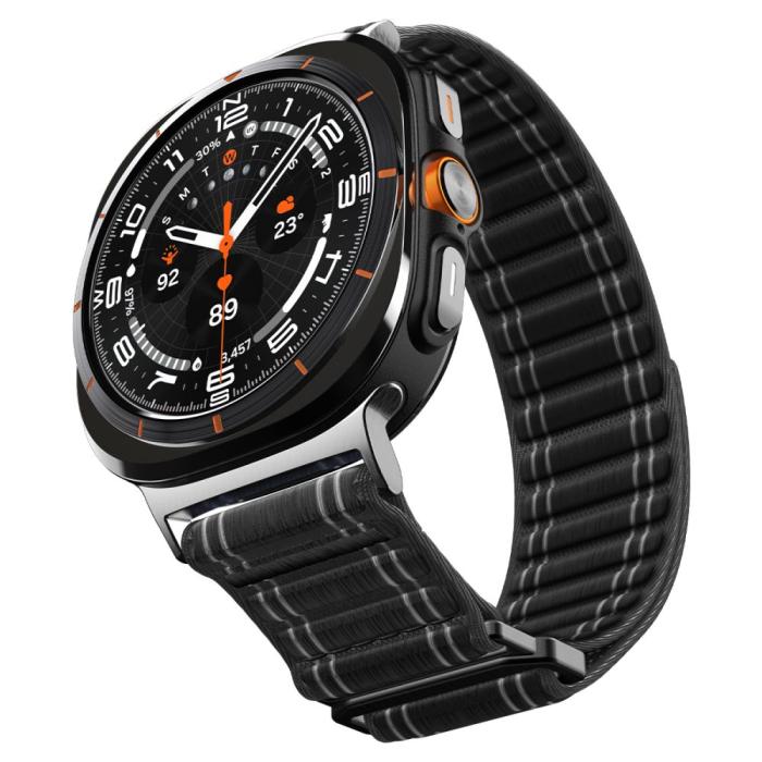 Bild 2, Spigen Spigen Galaxy Watch Ultra (2025) / 47 mm Klockarmband Svart