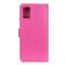  Samsung Galaxy A72 - Litchi Läder Fodral - Rosa