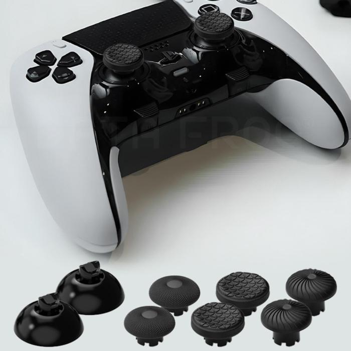 Bild 3, DATA FROG DATA FROG 8-PACK Thumb Grip För PS5/PS4/Xbox/Switch Röd
