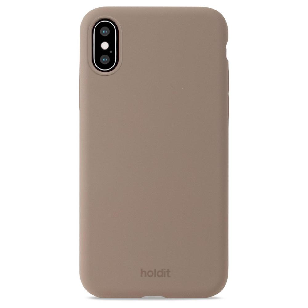 holdit holdit iPhone X/Xs Mobilskal Silikon Mocha Brown