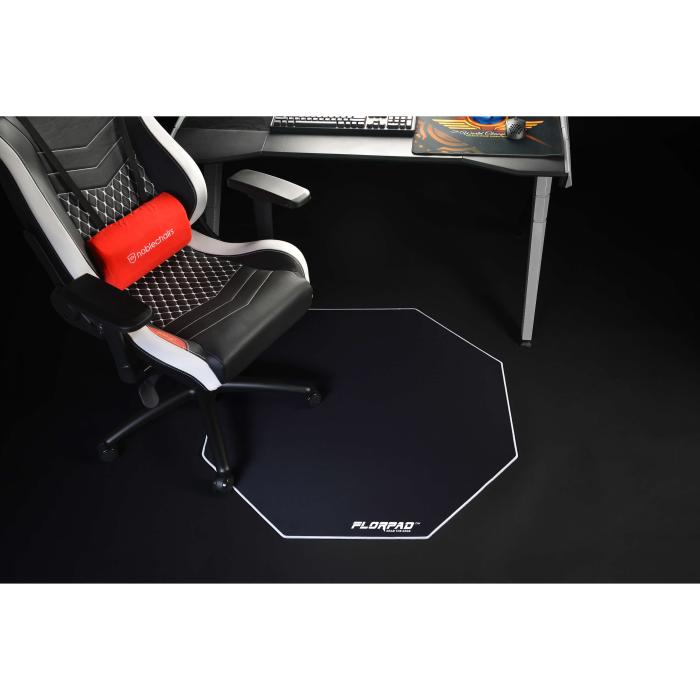 Bild 5, FLORPAD FLORPAD Silver Line Gamingmatta 100x100 cm