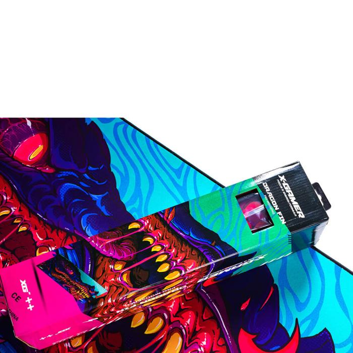 Bild 6, X-GAMER X-GAMER Musmatta Dragon Fin 1100x450 mm