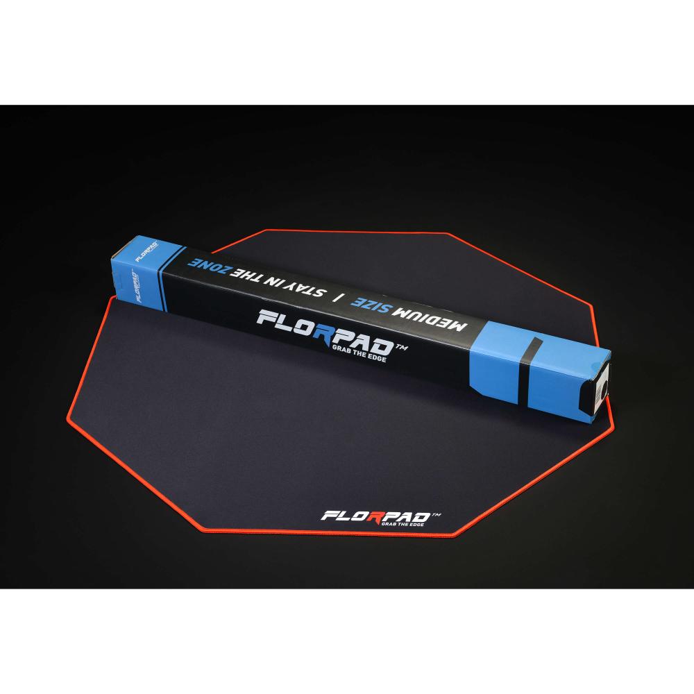 FLORPAD FLORPAD Red Line Gamingmatta 100x100 cm