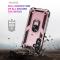  Samsung Galaxy A15 5G Skal Armor Ring Hybrid Roséguld