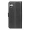  Samsung Galaxy A07 Fodral Litchi Läder Svart