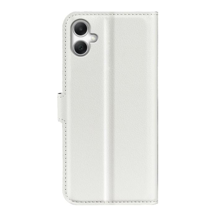 Bild 3,  Samsung Galaxy A07 Fodral Litchi Läder Vit