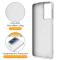  Motorola Moto G06/G06 Power Skal MagSafe Kickstand Hybrid Vit