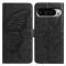  Google Pixel 10 Pro XL/ 9 Pro XL Fodral Fjäril Tryck Svart