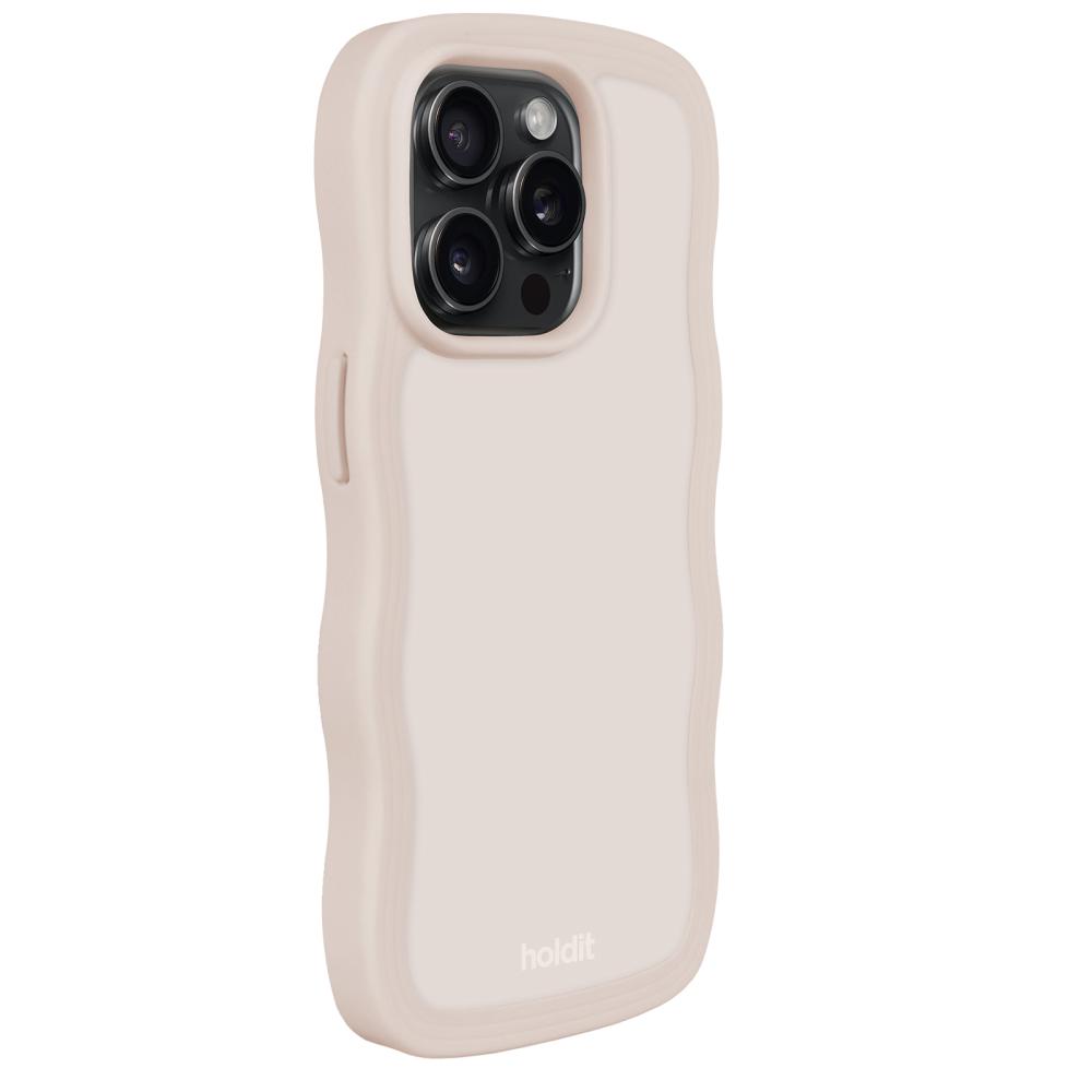 holdit holdit iPhone 15 Pro Max Skal Wavy Light Beige